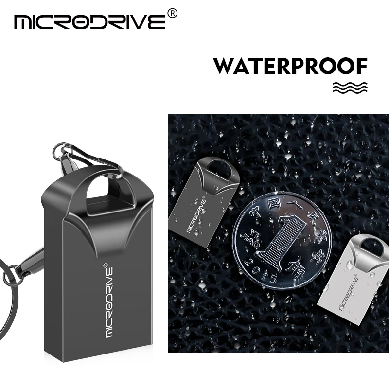 Mini USB 2.0 Flash Drive 128GB 64GB 32GB 16GB 8GB 4GB Pen Drive High Speed U Stick Memory Disk 32gb флешка Real Capacity For PC
