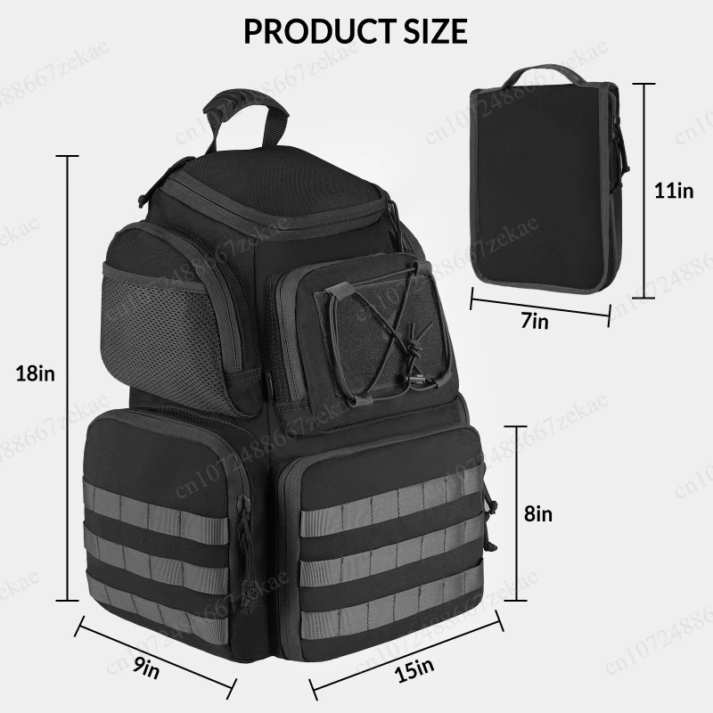 36-55L Tactical Backpack, Insect Proof Sports Shoulder Bag for Hiking