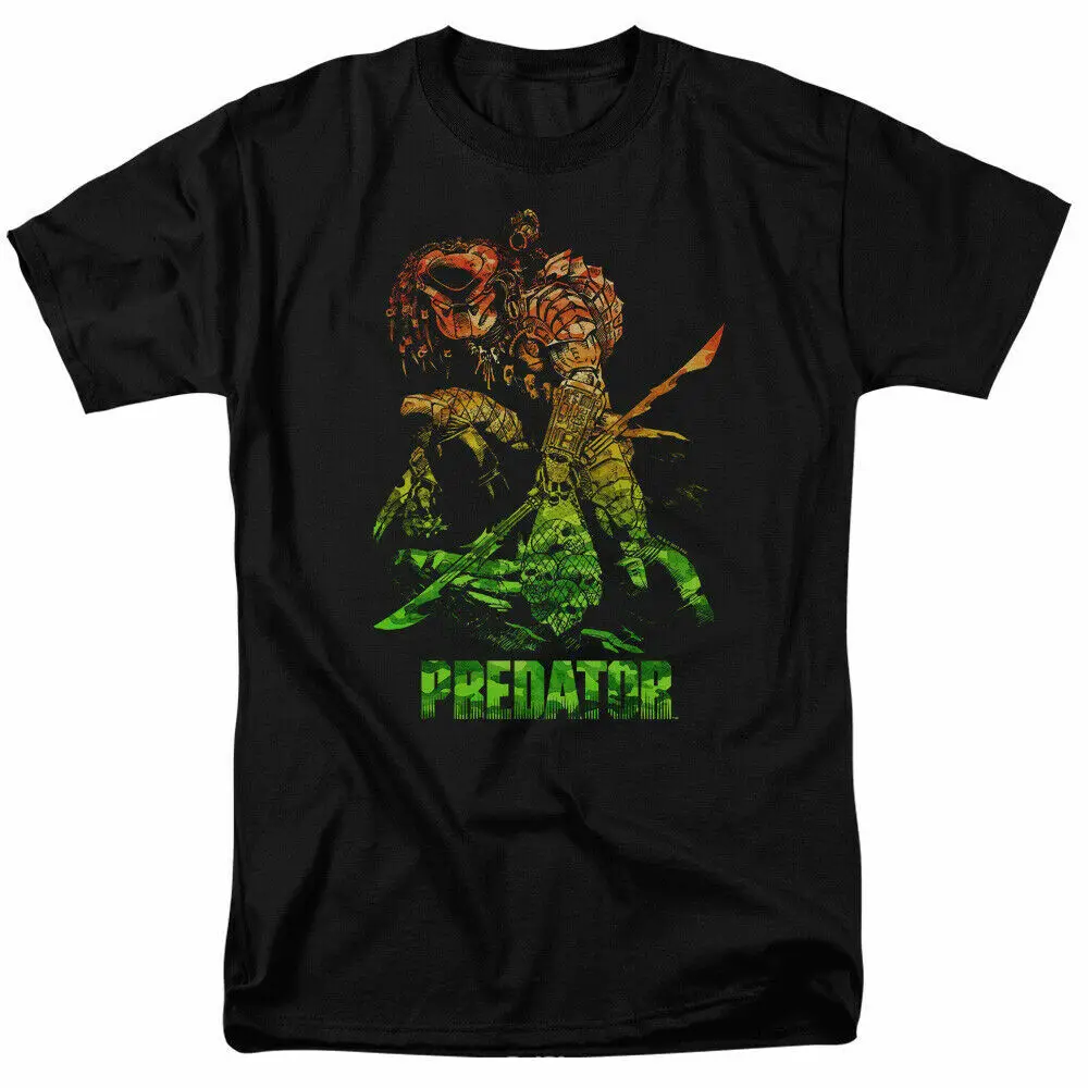 

Predator Camo Predator T Shirt Licensed Sci-Fi Alien Movie Retro Classic Black