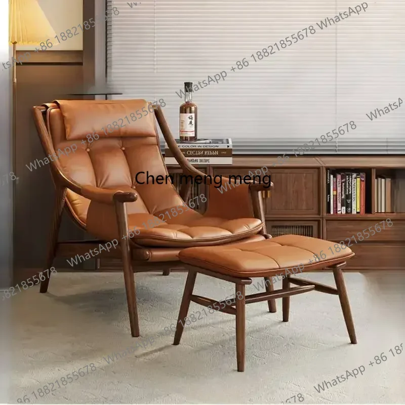 Sillón Reclinable Impermeable Lazyboy, Sillón de Lectura de Lujo, Sillón Nórdico para Dormitorio, Sillón Resistente para Salón, Muebles para el Hogar