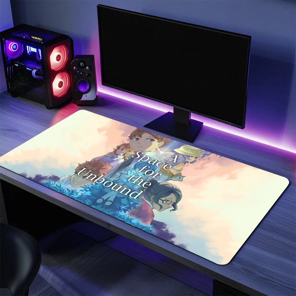 

Коврик для мыши Game A Space U-Unbound, клавиатура, эргономичный офисный резиновый коврик для ПК, нескользящий, с защитой от мелочей, для дома, на заказ, лучшая цена, большой настольный коврик