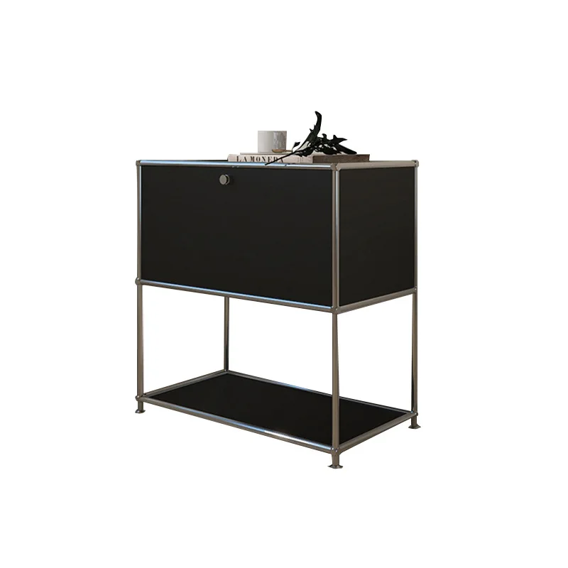 

Cabinet Custom Stainless Steel Household Storage Metal Side Cabinet