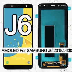 For J600 LCD For Samsung Galaxy J6 2018 J600F J600Y LCD Display Touch Screen For  J600G Display SM-J600F J600FN/ds Replacement