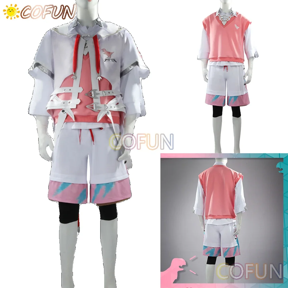 

COFUN [Customized] VTuber NIJISANJI Akagi Wen Cosplay Costume Fashion Handsome Uniform Full Set Activity Party Clothing