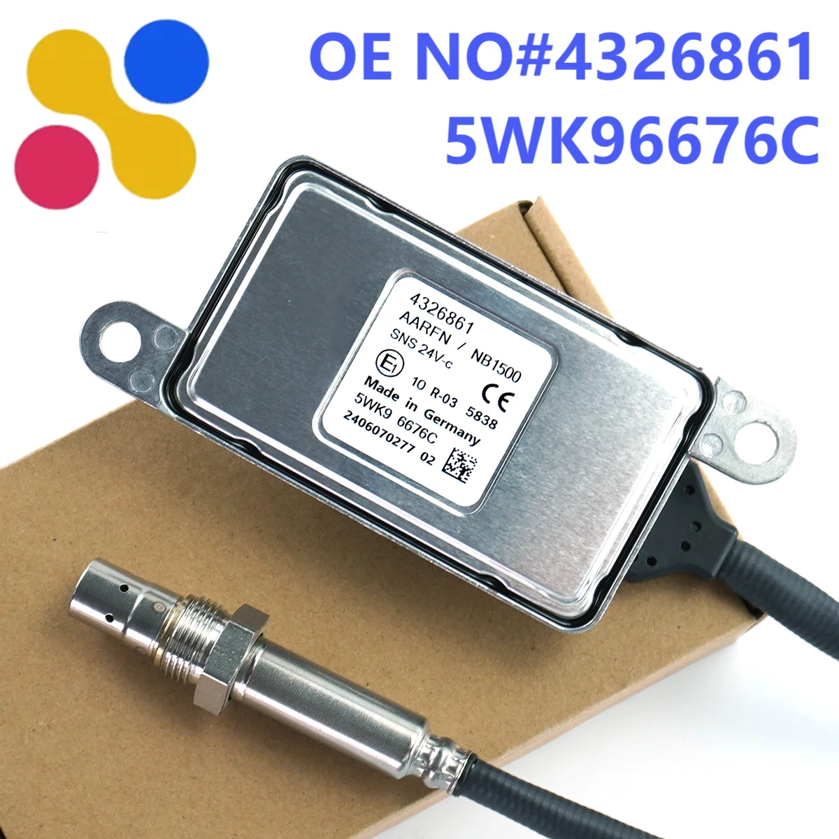 

24 В 4326861 5WK96676C Новый датчик оксида азота 5WK9 6676C Высокое качество заводские горячие продажи датчик Nox для CUMMINS