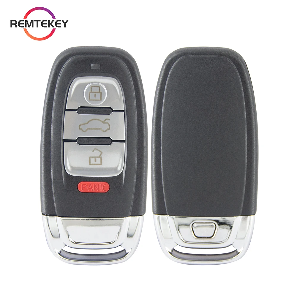 REMTEKEY PN 8T0 959 754C Smart Key 3 Button with Panic 315Mhz for Audi Q5 A4 A5 A6 A7 A8 2009-2017 Remote Control Key