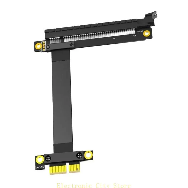 Velocidade rápida pciexpress 16x a 1x Card PCIE Extender Tester Cable 25cm Hu8D