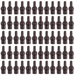 30/50/100Pcs Carp Fishing Tulip Beads Soft Rubber Quick Change Buffer Bead for Helicopter Rigs Carp Fishing Terminal Tackle