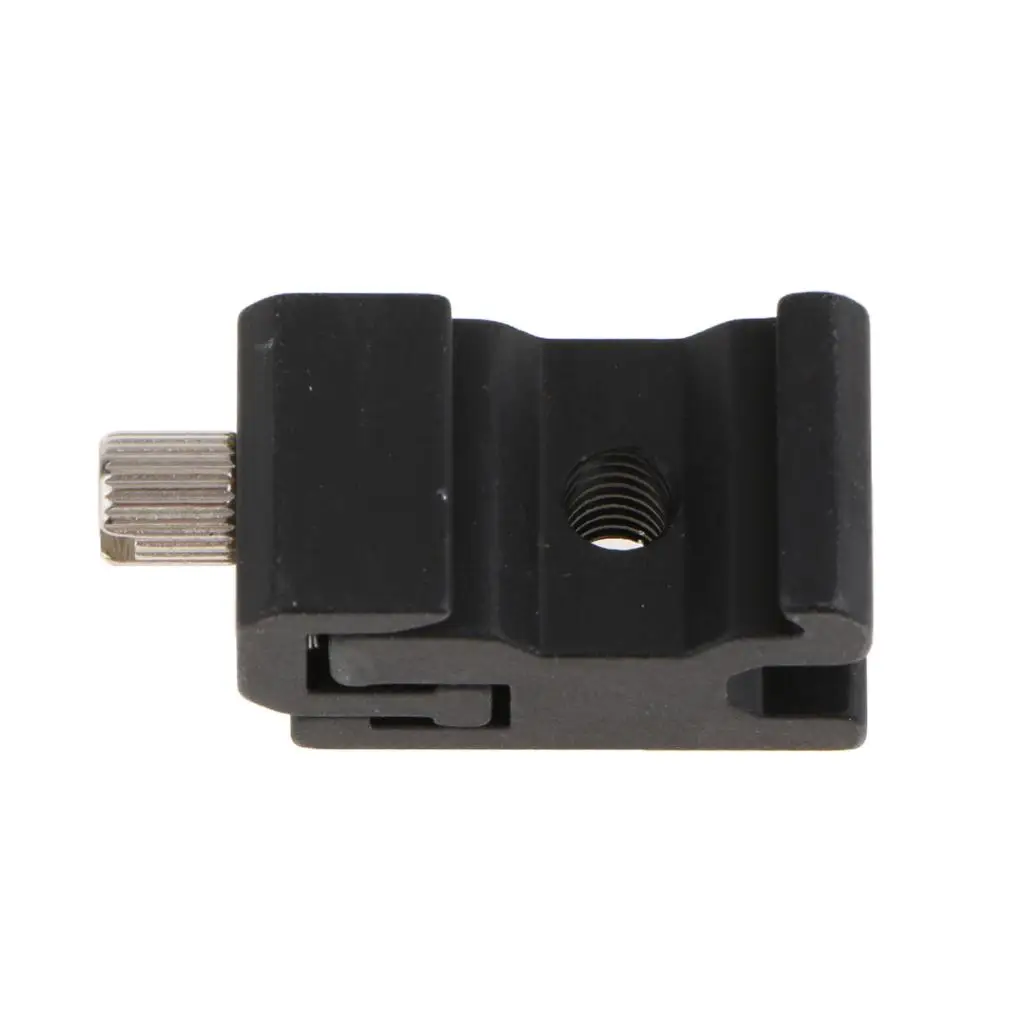 

Универсальная подставка для вспышки из алюминиевого сплава, регулируемая подставка для горячего башмака, кронштейн, держатель для крепления на штатив для камеры