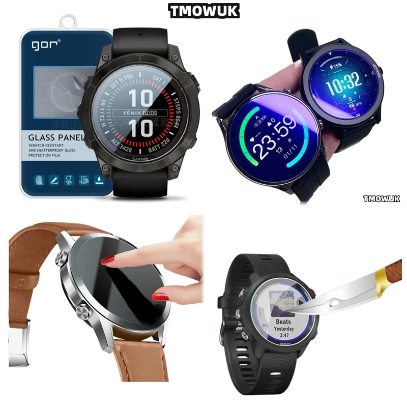

Non-Glare Tempered Glass For Garmin Fenix 7 7S 7X Pro & Forerunner 635