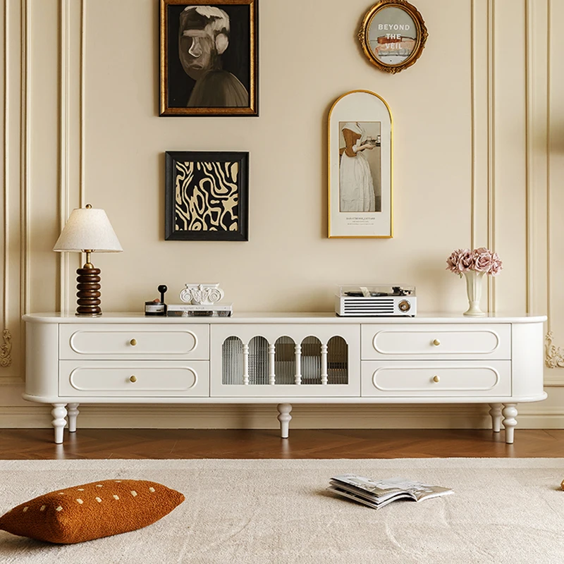 

European Design Tv Consoles Cabinet Personality Simple Boho Style Tv Stands Space Saving Fernsehschrank Living Room Furniture