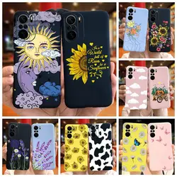 Poco F3 Pro Phone Case Fashion Painted For Xiaomi Poco F3 F 3 Redmi K40 Soft Silicone TPU Black Cover For Redmi K 40 Pro 40 Pro+