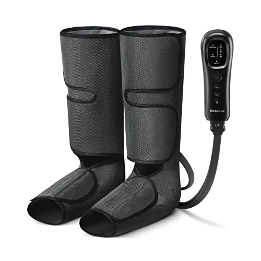 

Leg Compression Massager for Circulation and Relaxation FSA Eligible Foot and Calf Massage Machine 2 Modes 3 Intensities with H