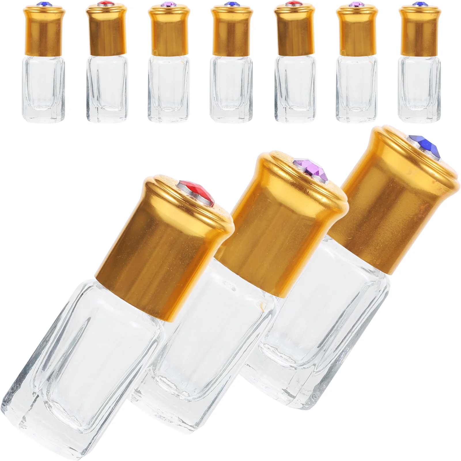 

10 Pcs Convenient Bottles Portable Suitable Bottles for Travel (Random Color)