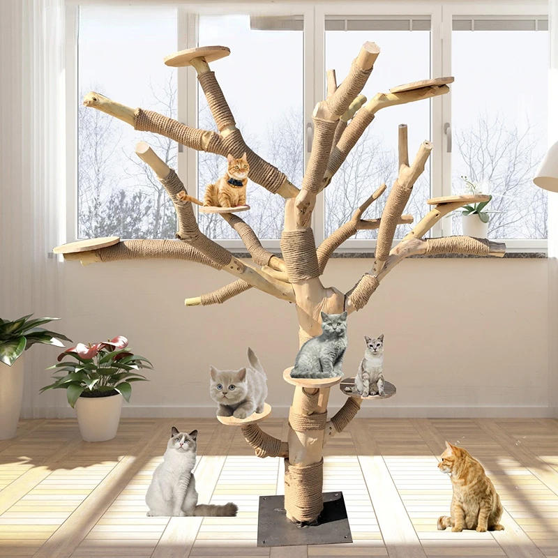 Imitative Tree Log Dead Tree Large Cat Nest Cat Toy Cat Climbing Trees Jumping Platform One