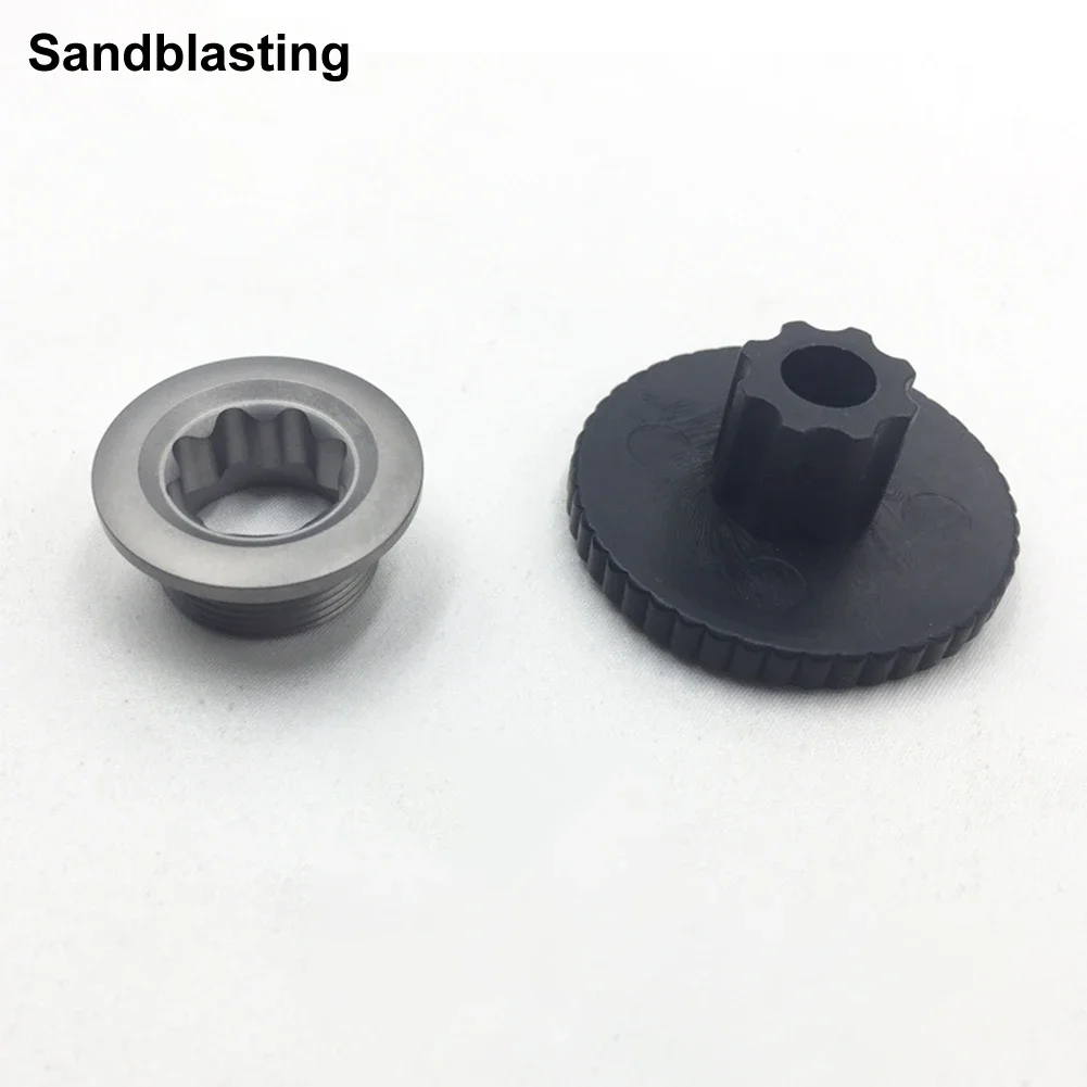 

Biking Maintenance Silver Fixing Bolt Bicycle Crank Fixing Bolt Bicycle Bicycle Crank Cover Nut Length 8mm Standard Thread Size