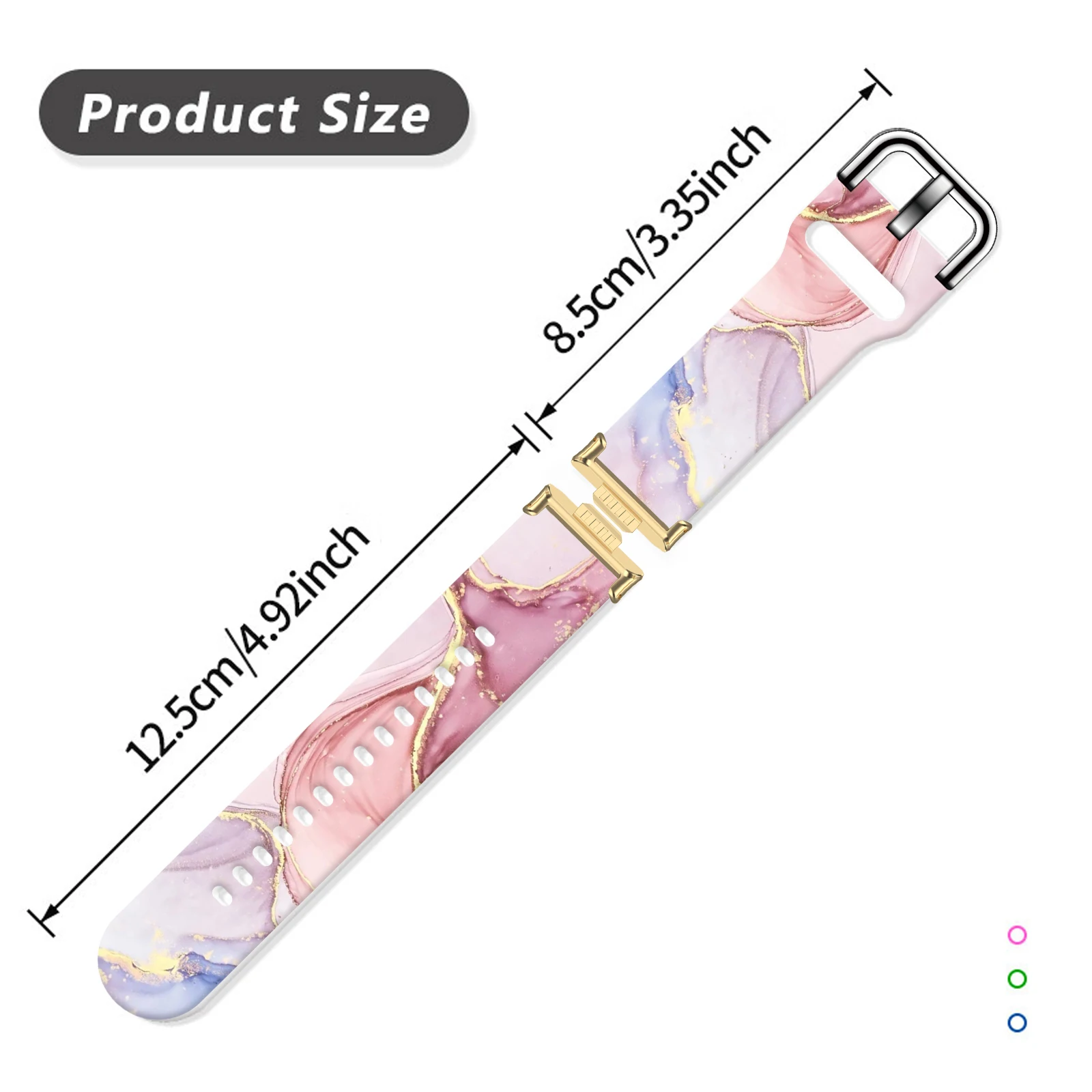 Jade Abstraction Series สายนาฬิกาสําหรับนาฬิกา Huawei Fit 4pro 4 3 เปลี่ยนสร้อยข้อมือสําหรับนาฬิกา HUAWEI Fit 4 3 Watchband