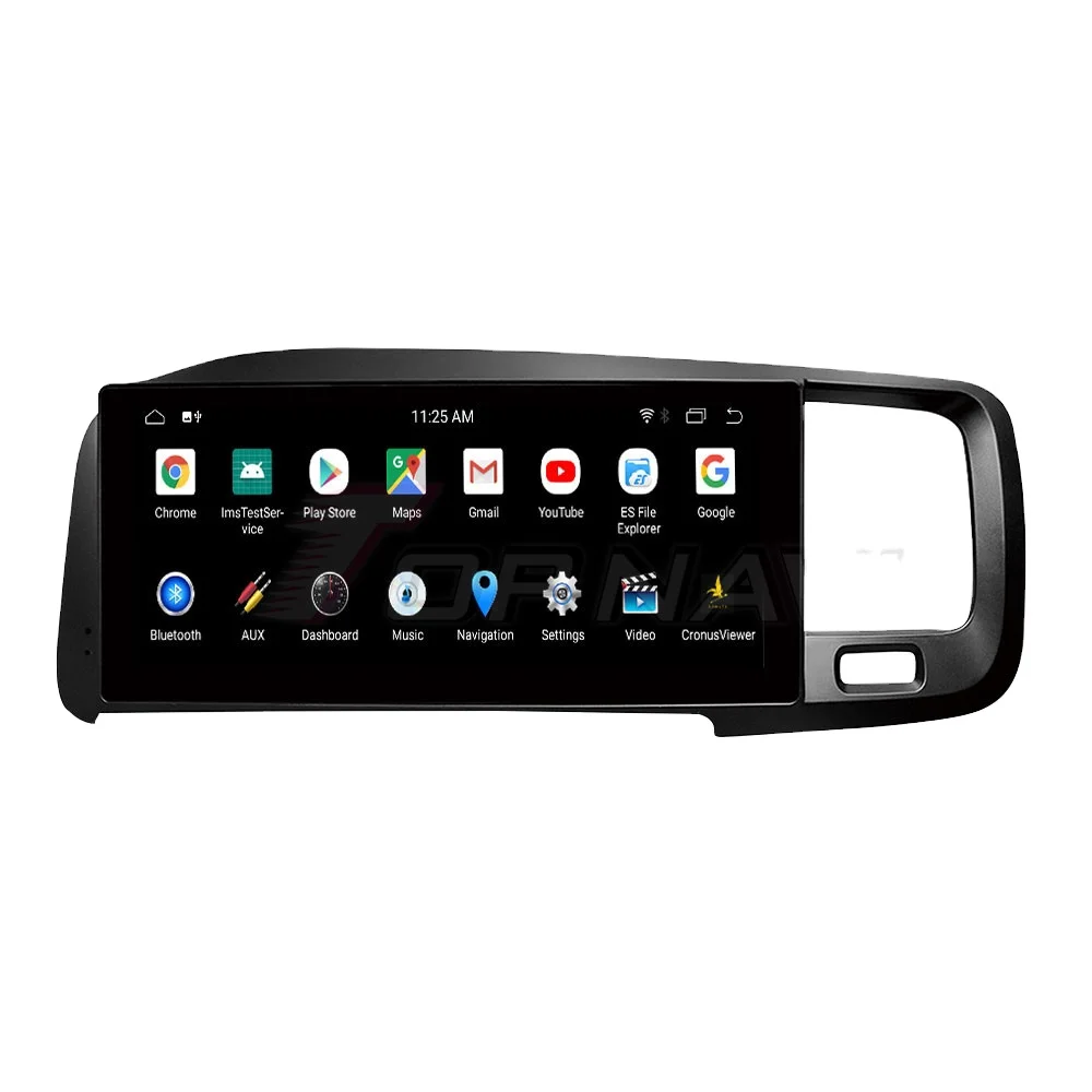 

For GPS Car Android Radio Volvo S60 V60 (LHD) 2011 2012 2013 2014 2015 2016 2017 2018 2019 2020 4+64GB Wireless Speaker Playe
