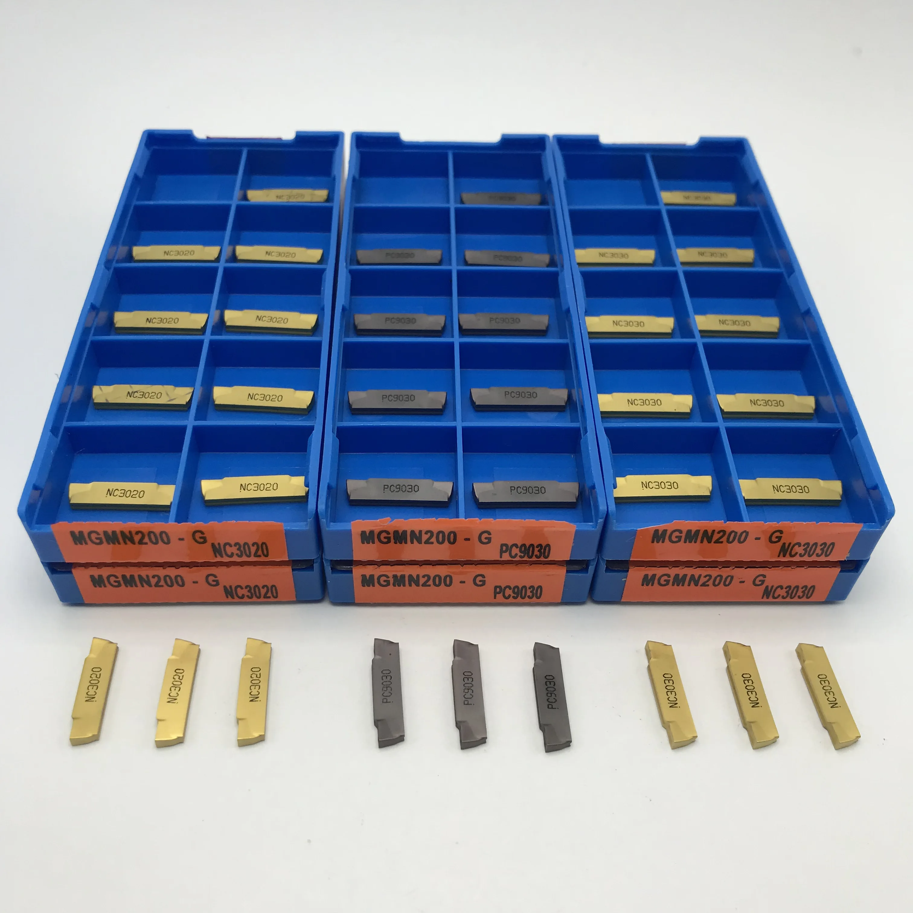 Imagem -03 - Cnc Slotted Cutting Carbide Blade Lathe Tool Corte e Slotting Lathe Tool Mgmn150 Mgmn200 Mgmn300 Mgmn400