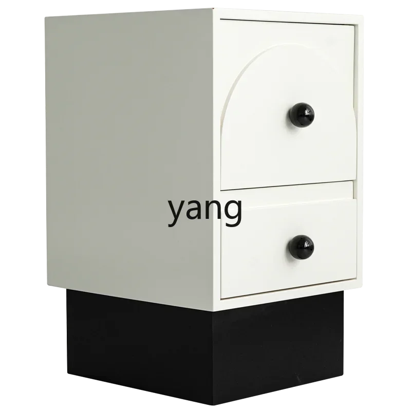 LH color light luxury bedside table household bedroom storage cabinet bedside narrow cabinet