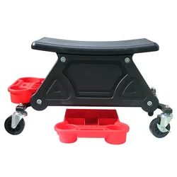 NEW Car Multi-Function Chair Mechanic For Wax Polishing Projects Car Creeper Stool Chair Mobile Creeper Seat Car Wash Supplies