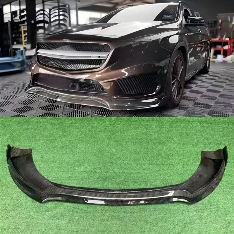 

High Quality Real Carbon Fiber Front Bumper Lip Spoiler Kit