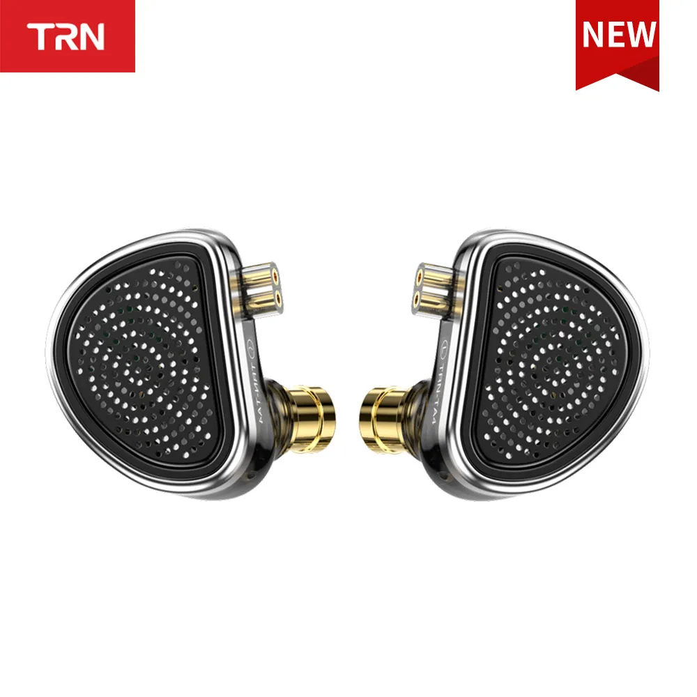 

TRN TA4 2DD+2BA Hybrid In-Ear Monitor Earphones HiFi Bass Sound High Fidelity for Smartphones/PC