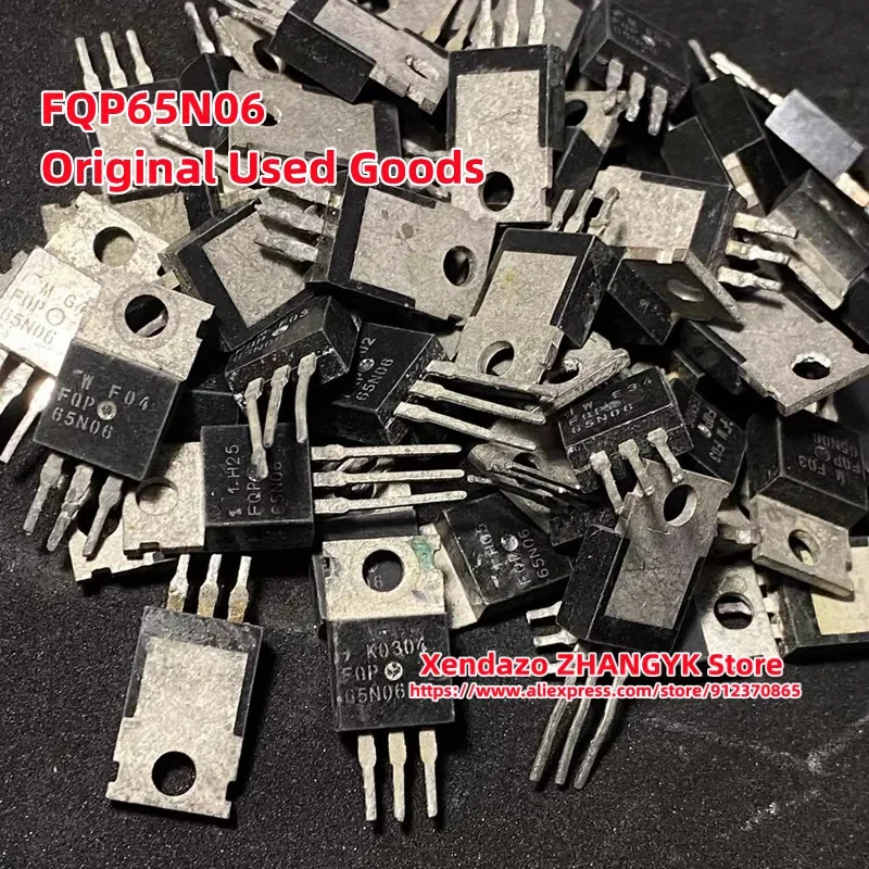 

FQP65N06 P65NF06 65N06 FQPF65N06 65A 60V TO-220 N-Channel MOSFET 10pcs/lot