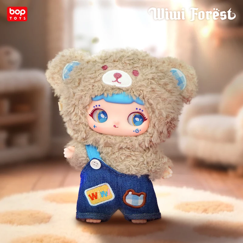 Wiwi غابة العالم الداخلي سلسلة أفخم صندوق أعمى سطح المكتب زخرفة لطيف العصرية اللعب الفينيل الوجه أفخم دمية صندوق غامض جمع الهدايا