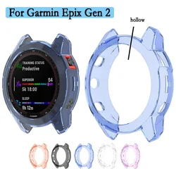 Hollow Protective Case For Garmin Epix Gen 2 Durable TPU Cover Support Charging Watch Shell Protection  Accessories