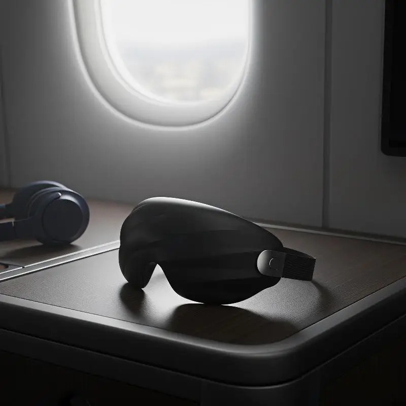 3D Sleeping Eye Mask Light Blocking Ultra-Soft Comfortable Breathable Eye Cover for Night Sleep Travel Office Nap Use