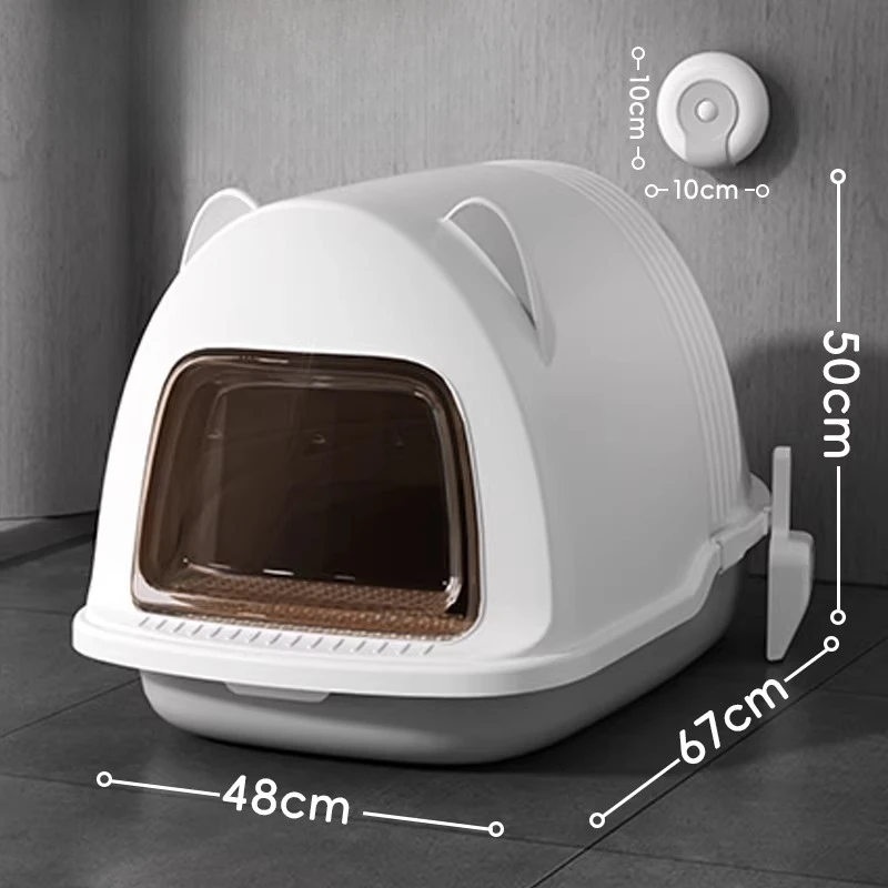 

Sandbox cat Litter Box Hiding Closed Self-Cleaning cat Litter Box Training Toilet Castle Defecation Gato Accesorios Home Items