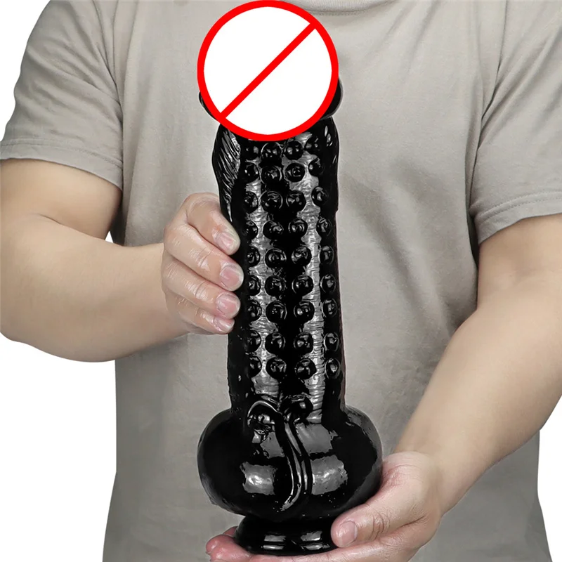 Realistic Penis Big Bald Head Dildo for Female Masturbation Male Prostate Massage Anal Plug Fisting Sex Toys Adult Products