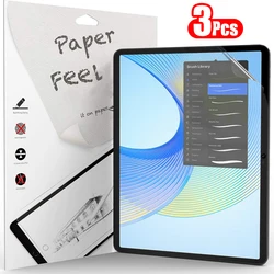 3Pcs Paper Feel Like Screen Protector for for honor pad x9 x8 Pro Lite honor pad x9 9 8 7 6 x6 x7 2025 No Glass