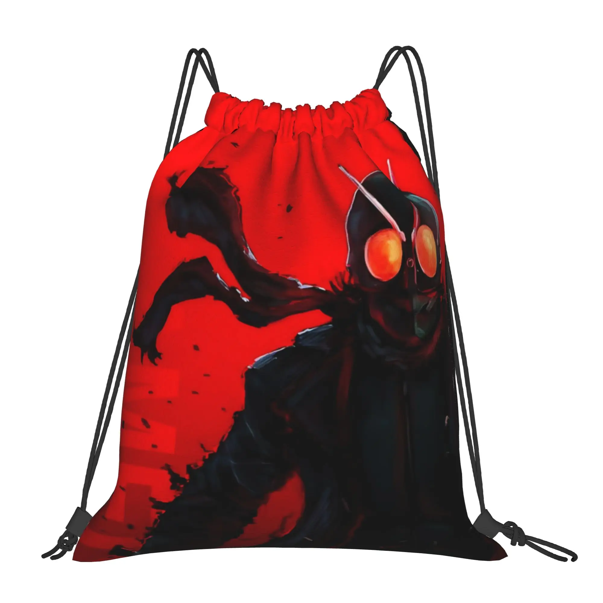 gym Pouch Kamen Rider  Drawstring Bags Gym Unisex Storage Organize Bundle Pocket Rope Bag