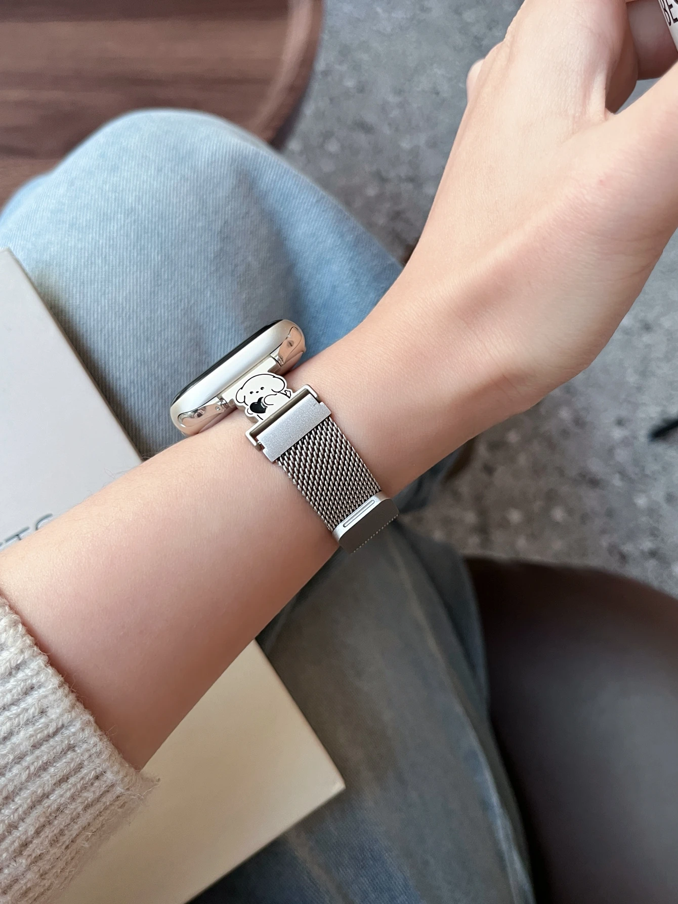 

Luxury Strap For Apple Watch band women 10/9/8/7/6/5/4/3/2/1 SE 38mm 40mm 41mm 42mm 44mm 45mm 46mm 49 metal Loop