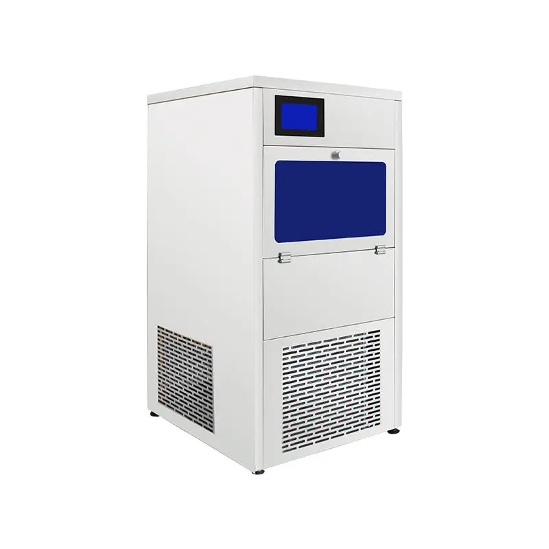 80kg Stainless Steel Commercial Ice Maker Machine 220V Snowflake Ice Machine Ice Making Machine XHJ-80