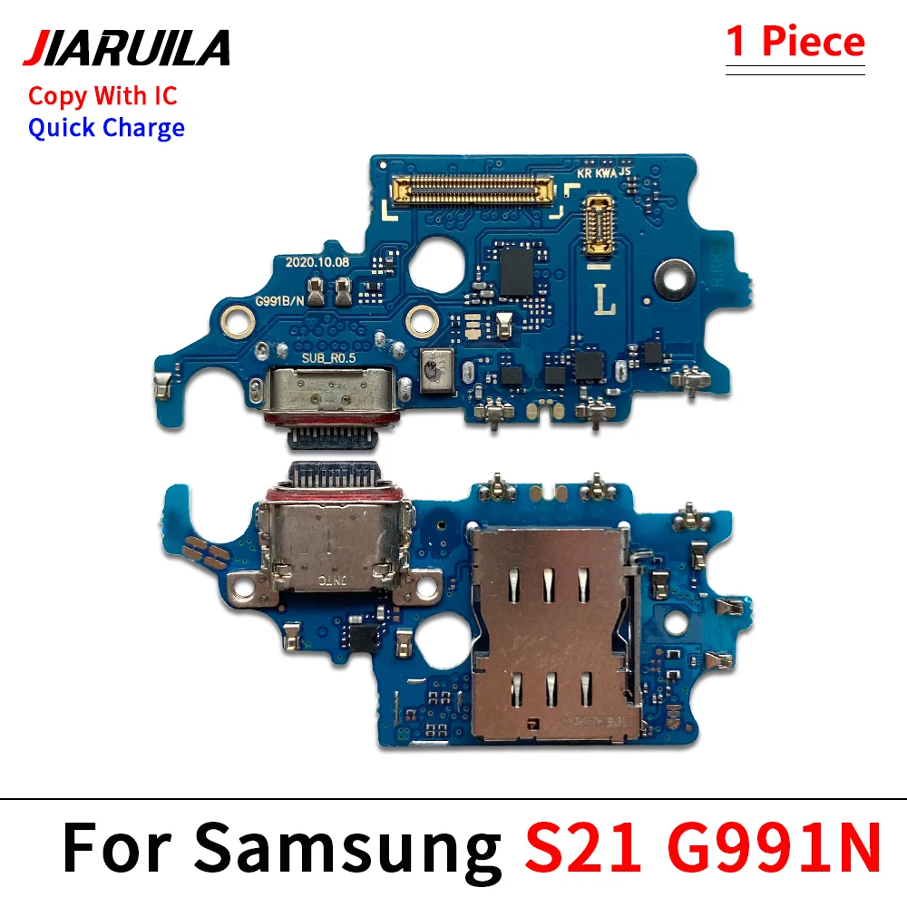 USB Charger Port Dock Connector Charging Board Flex Cable For Samsung  S20 Fe 4G S20 G981B Main Motherboard Connector Board