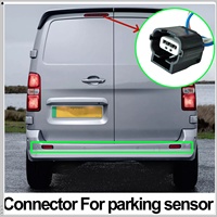 3-Pin Plug Connector With Wire For Renault Trafic Opel Vivaro NV300 Talento 3PIN Parking Sensor Plug Connector Car Accessories