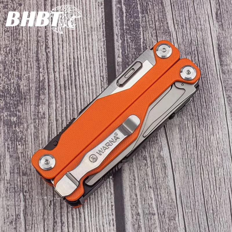 BHBT Folding Multitool Pliers Multi-functional Combination Tool Pliers Folding Scissors EDC Outdoor Equipment Swiss