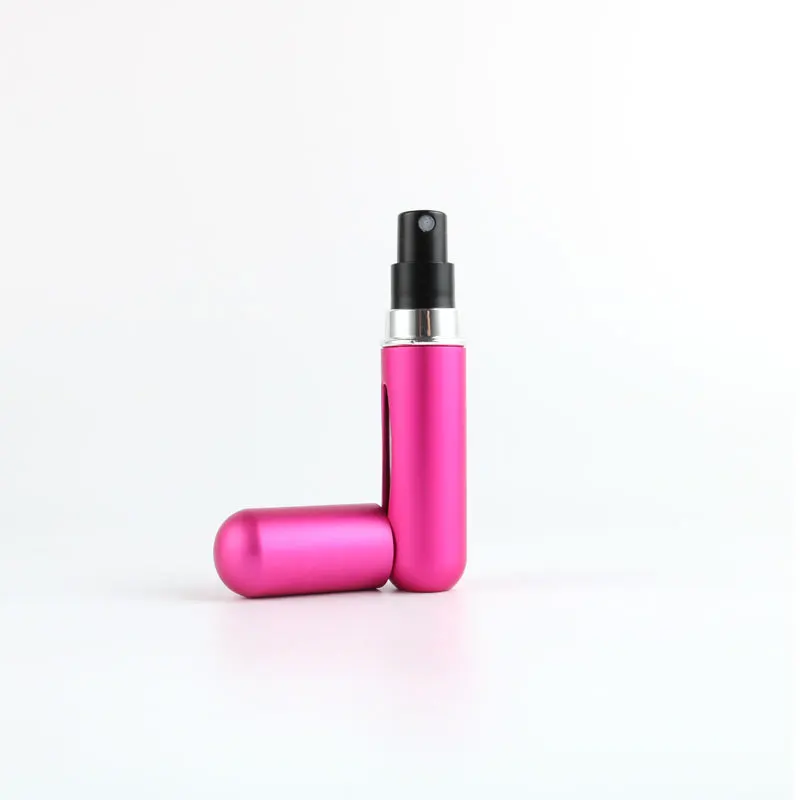 5ml Perfume Refill Bottle Portable Mini Refillable Spray Jar Scent Pump Empty Cosmetic Containers