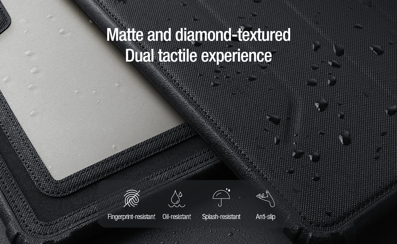 Nillkin For Macbook Pro 13 14 15 16 inch Bumper Frosted Laptop Sleeve Bag Fashion Business Fabric Laptop Bag for MacBook Air Pro