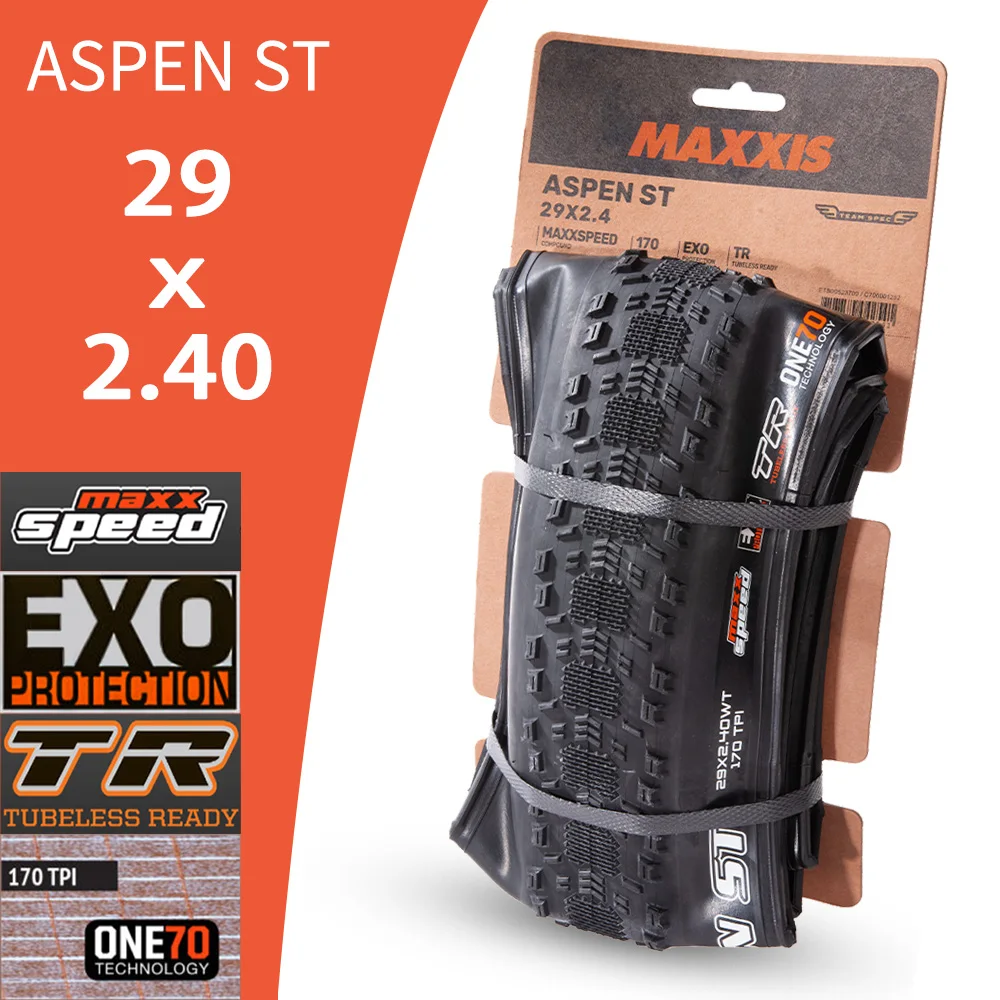 MAXXIS ASPEN ST MTB TUBELESS TIRES RIM 29 27.5 INCH 27.5x2.25 29x2
