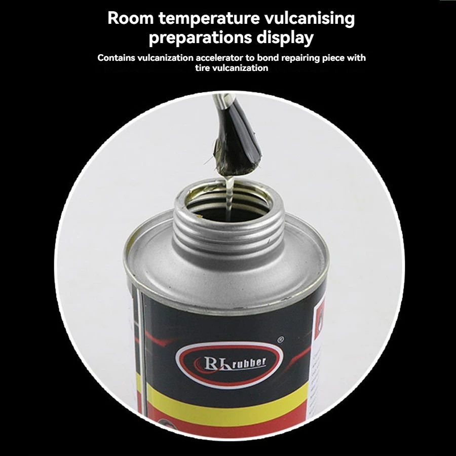 230ml 250ml Room Temperature Vulcanizing Agent Vacuum Tire Repair Glue Cold Repair Glue Tire Repair Glue