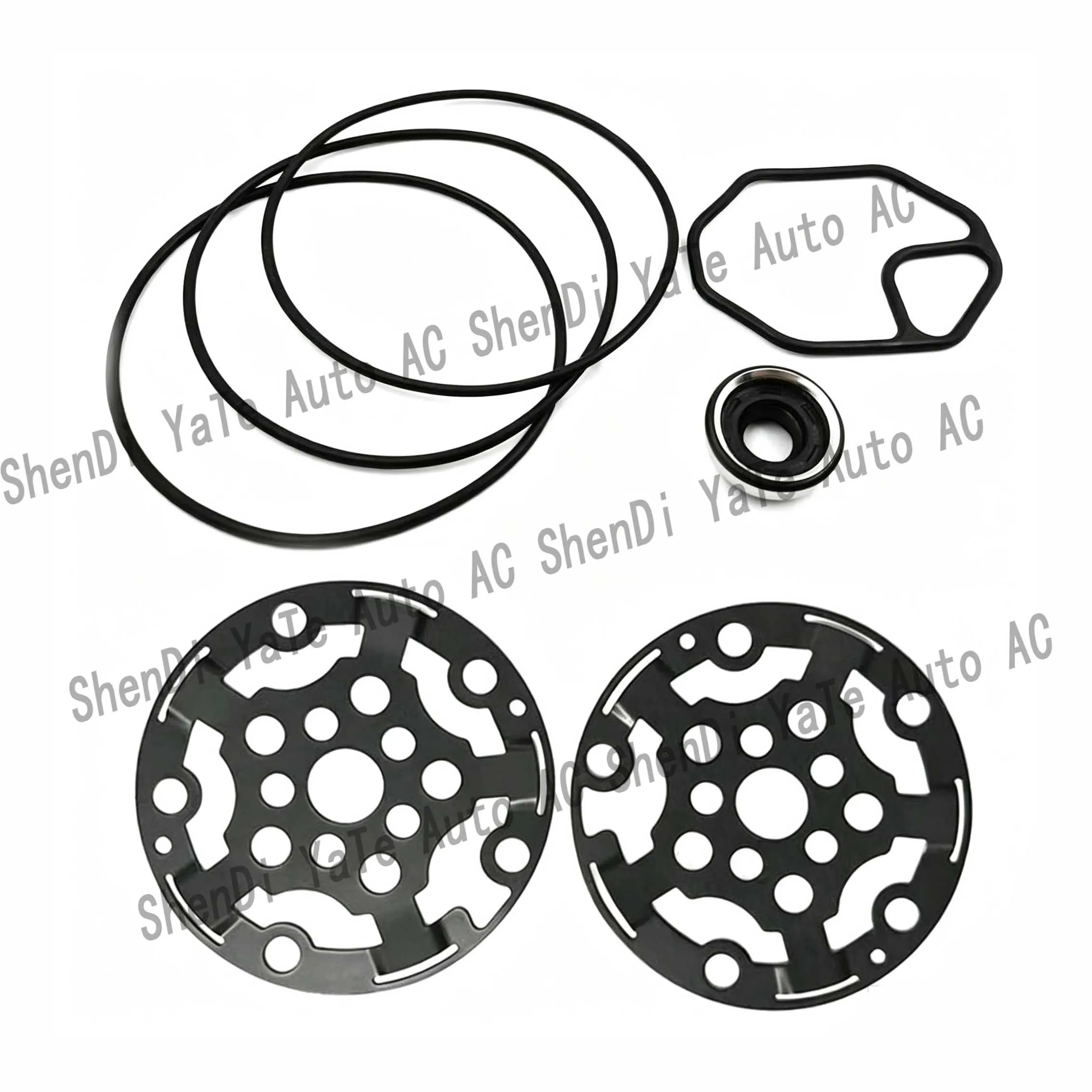 Car Air Conditioning Compressor O-Ring Shaft Seal Stamps Kit For