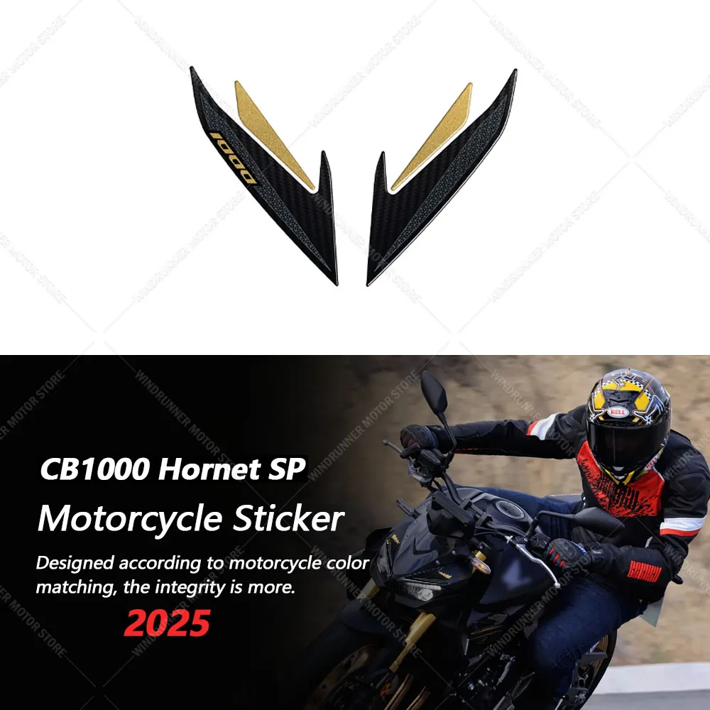 

For CB1000 Hornet SP 2025 Motorcycle Accessories 3D Gel Front Mouth on Both Sides Protector Decal Epoxy Resin Waterproof Sticker