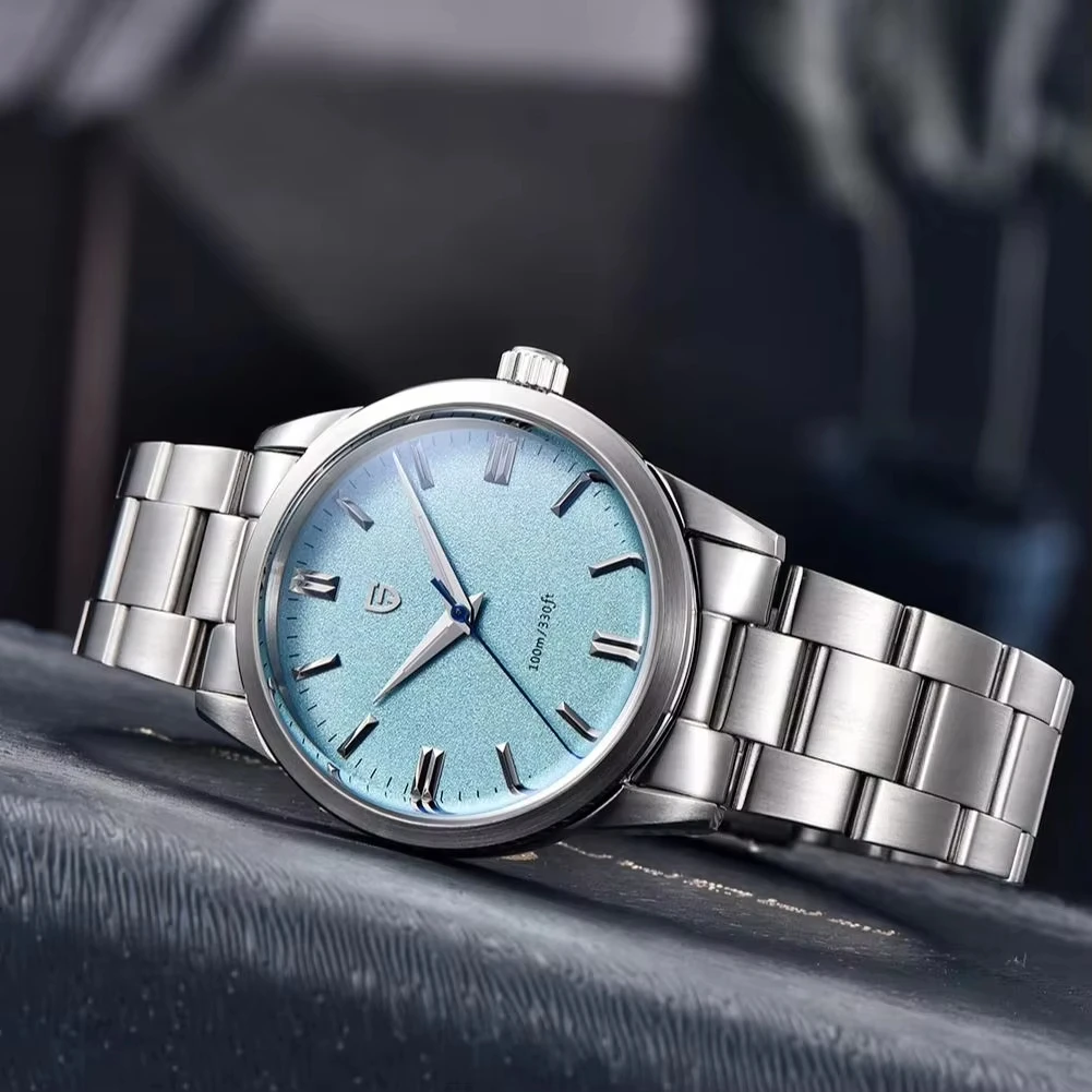 2025 PAGANI DESIGN 38 مللي متر ساعات كوارتز رجالية PD1731 VH31 Mov كلاسيكي موضة الفولاذ المقاوم للصدأ الرياضة مقاوم للماء ساعة reloj hombre #3