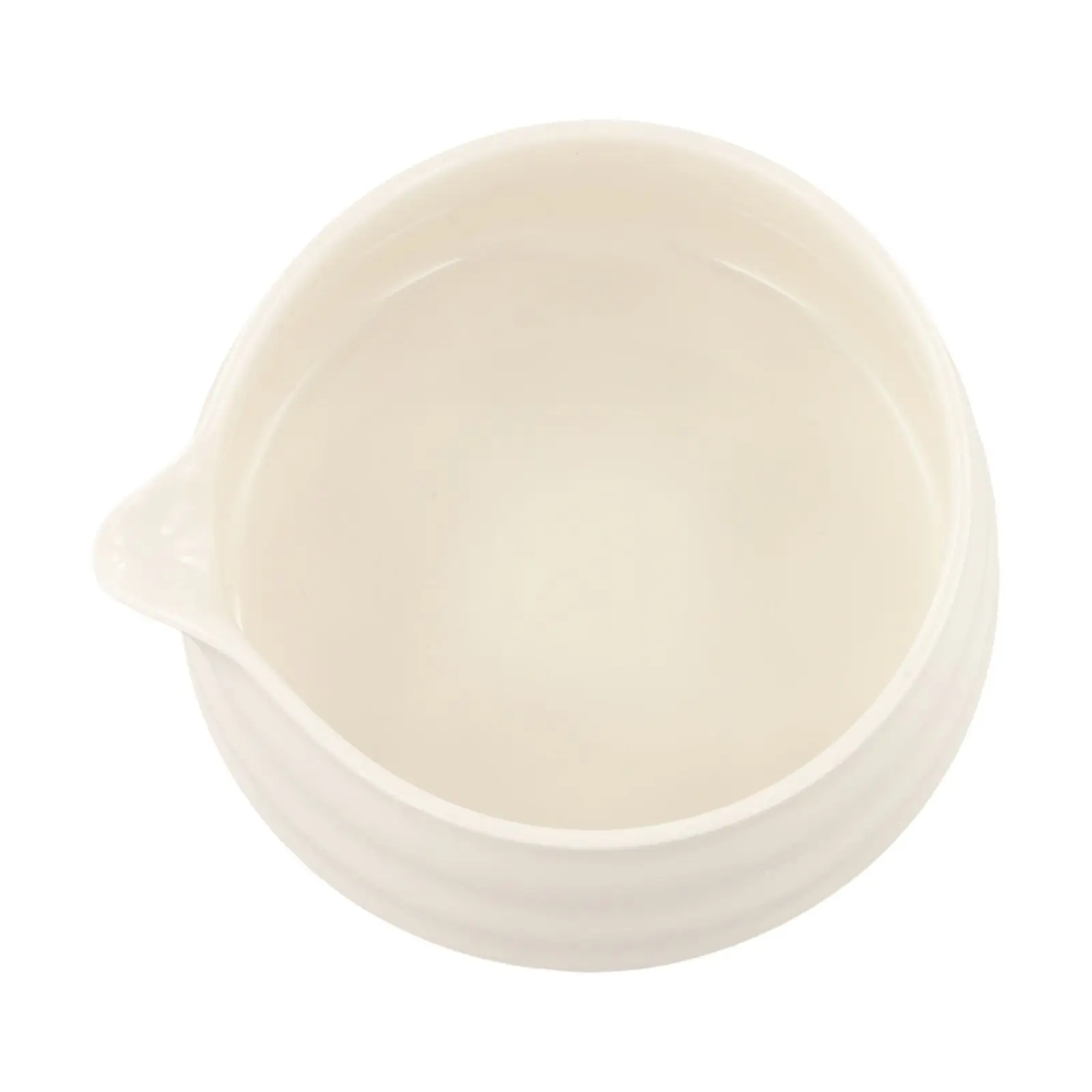 Japanese Matcha Bowl with Innovative Pouring Spout Handcrafted from Earthenware to Enhance Traditional Matcha For Tea Ceremony