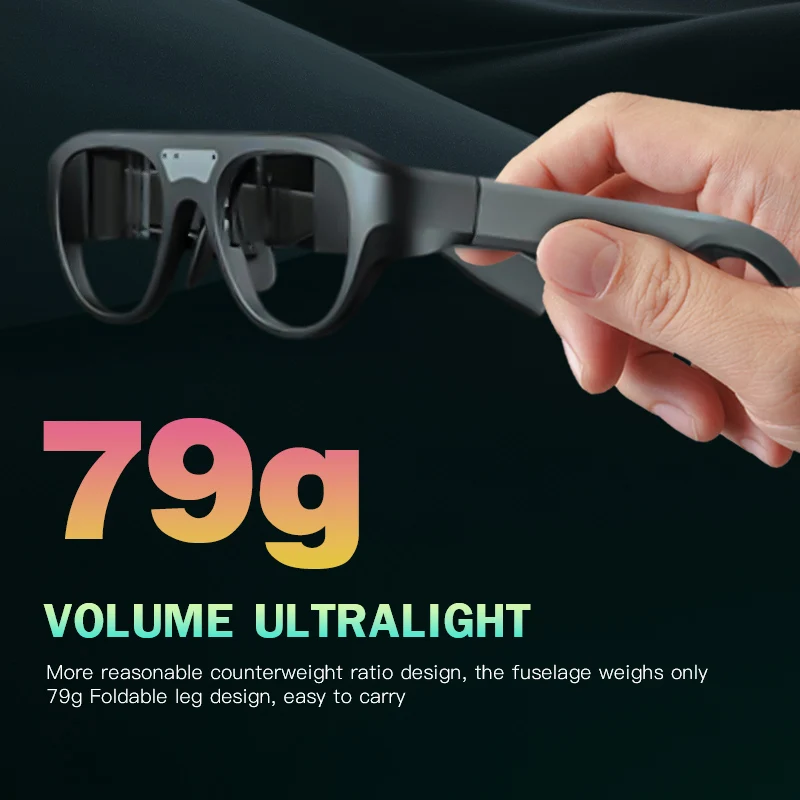 Air Smart AR Glasses Wearable Devices HD Private Viewing Mobile Screen Augmented Reality Projection Game Glasses For Steam Deck