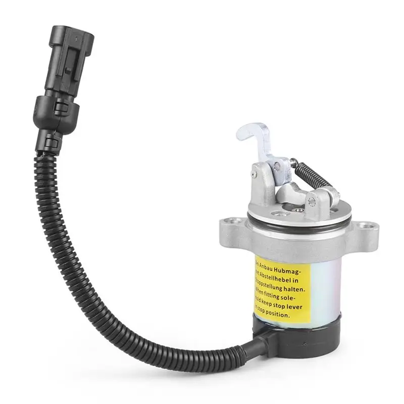 

For Deutz F3L F3M F4L F4M 1011 2011 Engine 12V Fuel Shut Off Solenoid 04103808 04103812 6889272 240-22121 Stop Solenoid-A97E